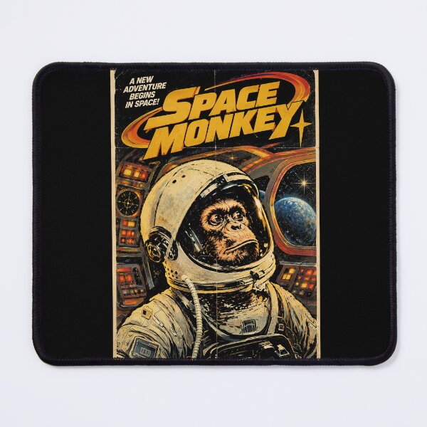 Item preview, space monkey designed and sold by abby-thorns.
