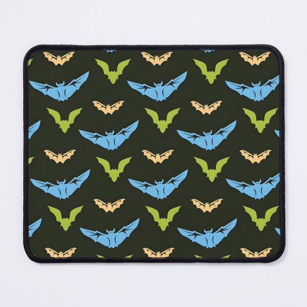Item preview, Colorful Flying Bats Halloween Seamless Pattern designed and sold by interdesigner.