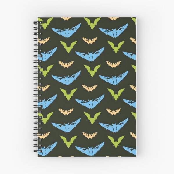 Item preview, Colorful Flying Bats Halloween Seamless Pattern designed and sold by interdesigner.