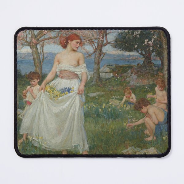 Item preview, A Song of Springtime (1913) - John William Waterhouse designed and sold by SALON DES ARTS.