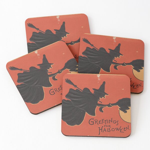 Item preview, Greetings for Hallowe'en, Raphael Tuck & Sons Postcard, circa 1910 designed and sold by Exhumed Archives.
