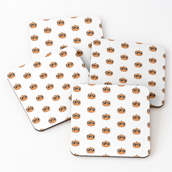 Item preview, Cool Retro Pumpkin Sunglasses Sticker designed and sold by littleearty.