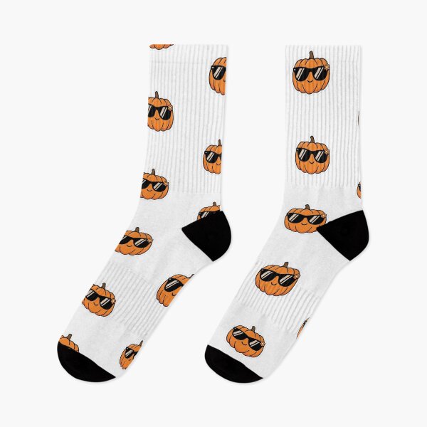 Item preview, Cool Retro Pumpkin Sunglasses Sticker designed and sold by littleearty.