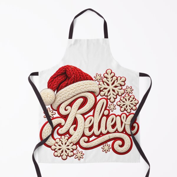 Item preview, Believe Christmas Sweater Style Graphic Tee designed and sold by DesignArtist.ia.