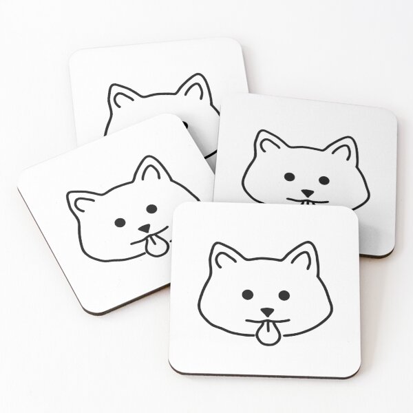 Item preview, Minimal Cat Face Modern Feline Line Art designed and sold by Ikochane.