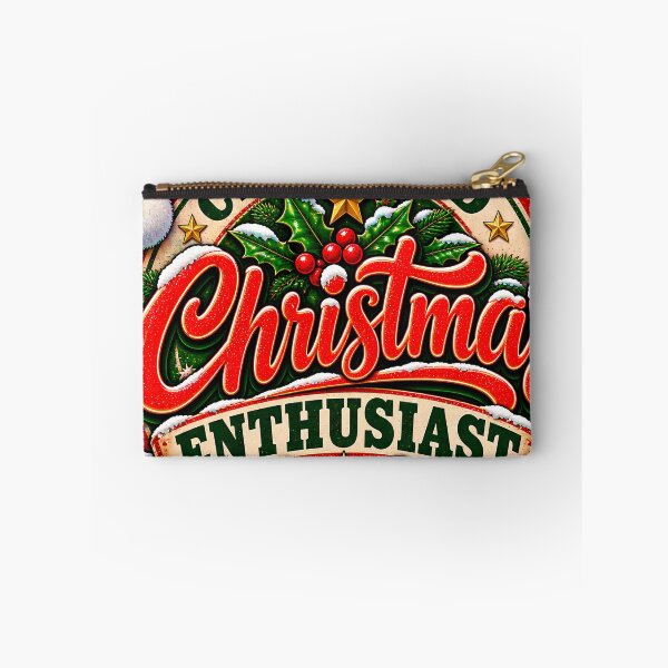 Item preview, Certified Christmas Enthusiast Vintage Badge Christmas Lover designed and sold by 198tees.