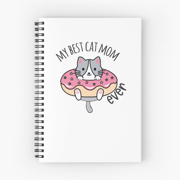 Item preview, My Best Cat Mom Ever - Cute Cat Donut Design designed and sold by walbayzon.