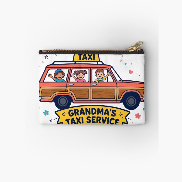 Item preview, Grandma's Taxi Service Funny Station Wagon T-Shirt designed and sold by ApparelOutpost.