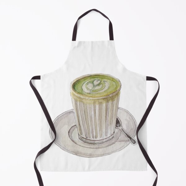 Item preview, Green Tea Vibe – Japanese Matcha Watercolor Illustration designed and sold by Qualali Studio.