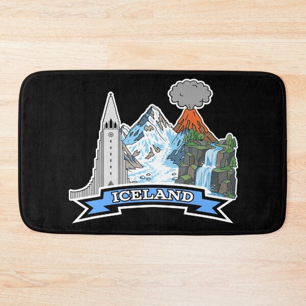 Item preview, Iceland - Iceland Stamp - Funny gifts for Iceland enthusiasts designed and sold by iX-Physio.