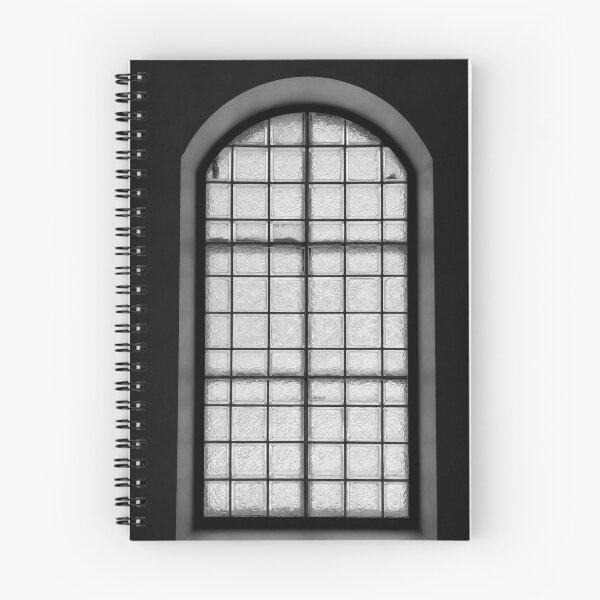 Item preview, Light Through Glass — Black and White Arched Window designed and sold by Kimberly Palmer.