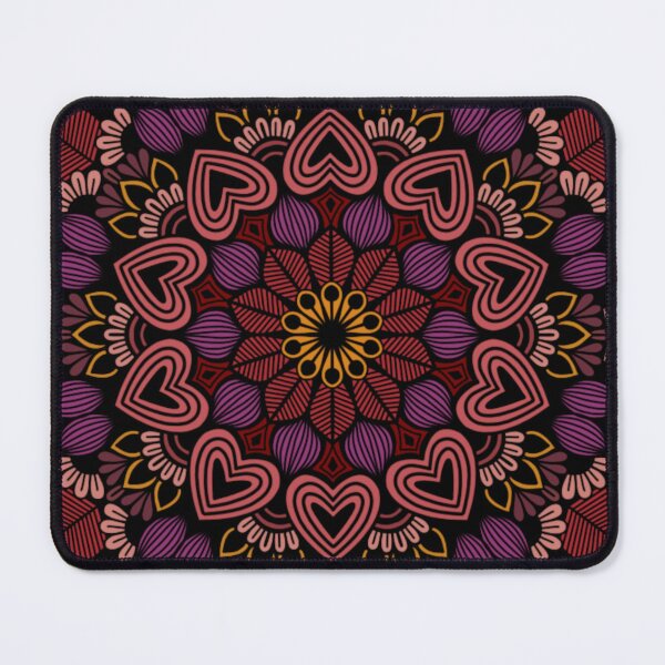 Item preview, Sacred Heart Geometric Mandala designed and sold by FioreDiCiliegio.