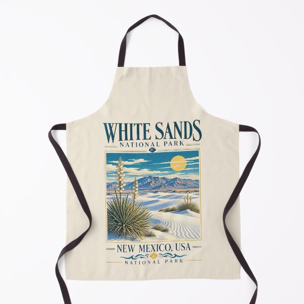 Item preview, White Sands National Park, New Mexico, USA [Vintage Illustration] designed and sold by elektronen.