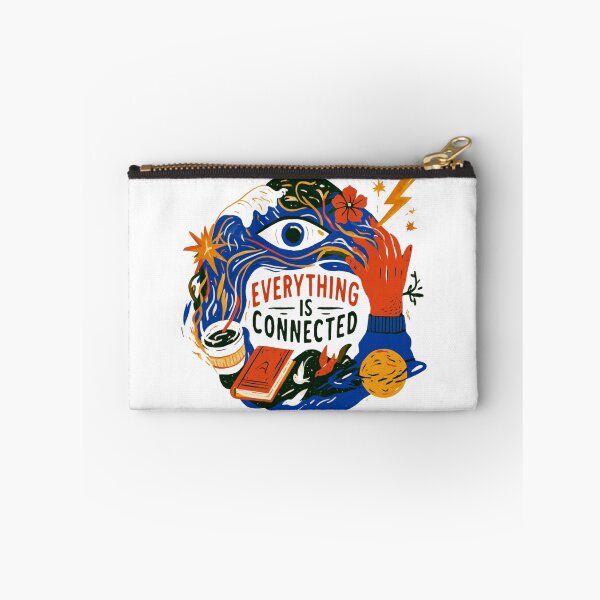Item preview, Everything Is Connected Spiritual Nature Art designed and sold by HouseOfMitos.