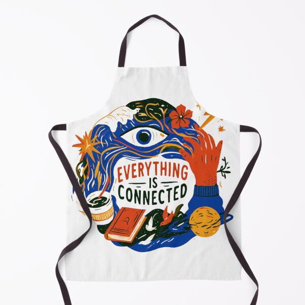 Item preview, Everything Is Connected Spiritual Nature Art designed and sold by HouseOfMitos.