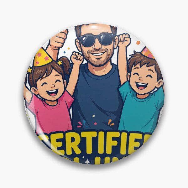 Item preview, Certified Cool Uncle Funny Family Celebration T-Shirt designed and sold by ApparelOutpost.