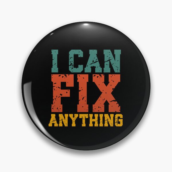 Item preview, I Can Fix Anything | Vintage Handyman Quote | Retro DIY, Mechanic & Repair Humor designed and sold by stylishdzign.