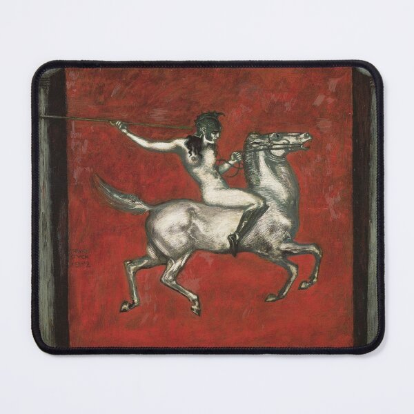 Item preview, Greek Warrior Wall Art, Amazon Warrior Print, Franz von Stuck Vintage Mythology Art designed and sold by RickE.