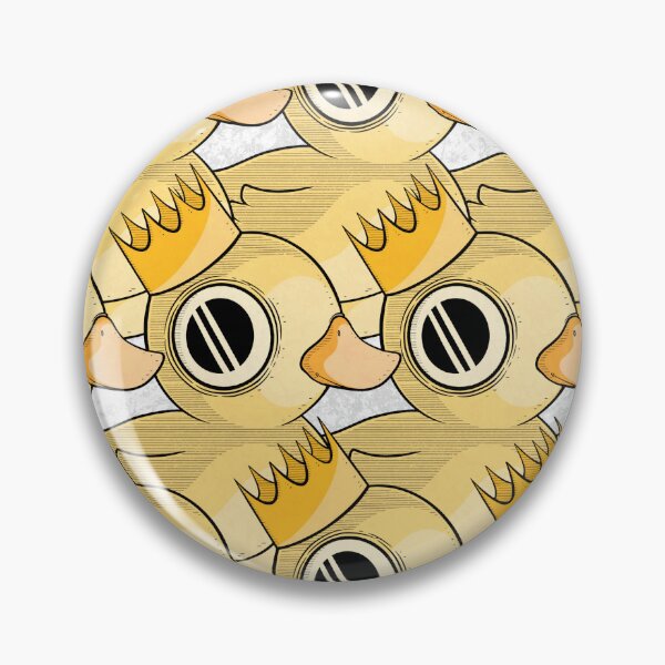 Item preview, Crowned Duck Kings Hypnotic Eyes Pattern Funny Cartoon Art designed and sold by DRP-art.