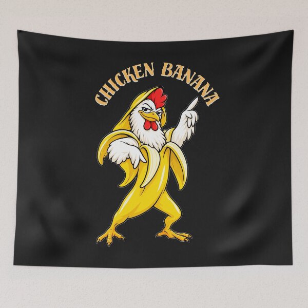 Item preview, Funny Chicken Banana Dance Funny Men Women Kids Essential T-Shirt designed and sold by BernsteinDGT.