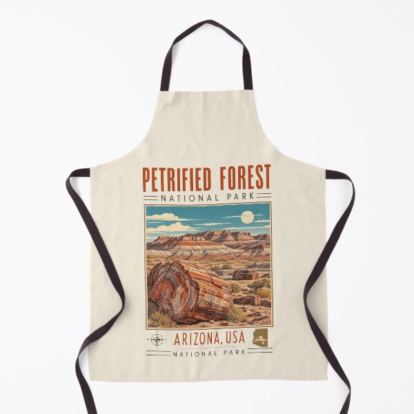 Item preview, Petrified Forest National Park, Arizona, USA [Vintage Illustration] designed and sold by elektronen.
