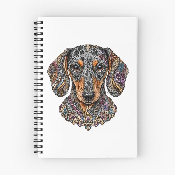Item preview, Dapple Dachshund designed and sold by PaintedbyCarol.