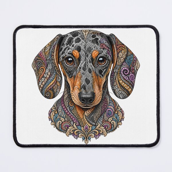 Item preview, Dapple Dachshund designed and sold by PaintedbyCarol.