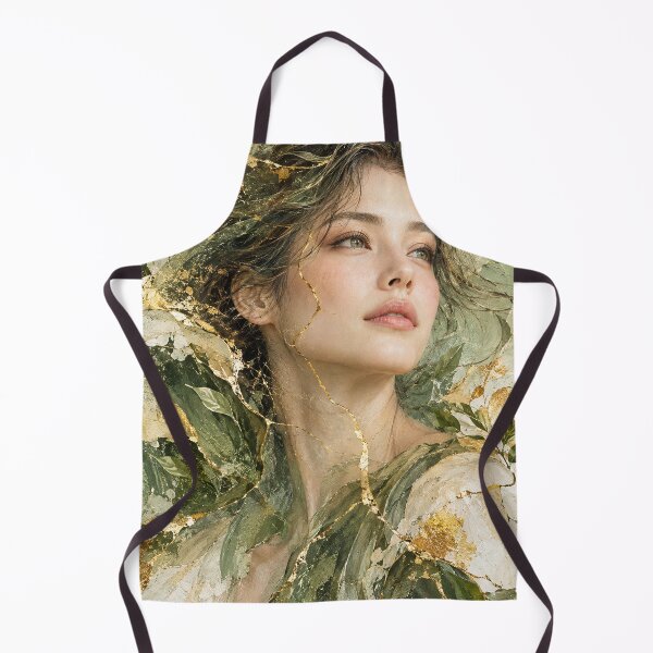 Item preview, Renewal — Japanese Kintsugi Female Portrait designed and sold by KINTSUGI-LUMI.
