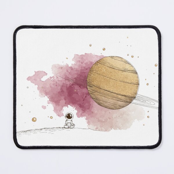 Item preview, Little Astronaut Cute Space Adventure Art designed and sold by HouseOfMitos.
