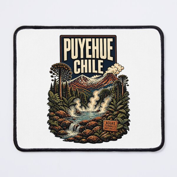 Item preview, Puyehue Chile Vintage Travel Tourism designed and sold by TravelersGems.