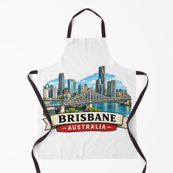 Item preview, Brisbane Australia - Travel Art designed and sold by vectcd.