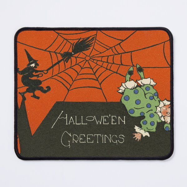 Item preview, Hallowe'en Greetings Vintage Postcard, 1928 designed and sold by Exhumed Archives.