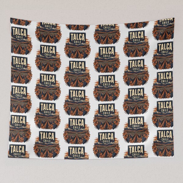 Item preview, Talca Chile Vintage Travel Tourism designed and sold by TravelersGems.