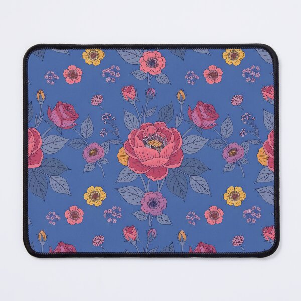 Item preview, Indigo Floral Blooms designed and sold by SoNextYear.
