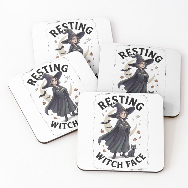 Item preview, Resting Witch Face Halloween Shirt – Funny Witchcore T-Shirt designed and sold by SAJ Design Studio.