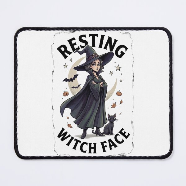 Item preview, Resting Witch Face Halloween Shirt – Funny Witchcore T-Shirt designed and sold by SAJ Design Studio.