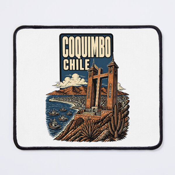 Item preview, Coquimbo Chile Vintage Travel Tourism designed and sold by TravelersGems.