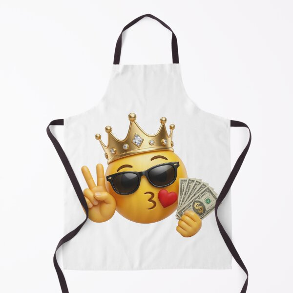 Item preview, Rich King Emoji Blowing Kiss designed and sold by Tom-Riley.