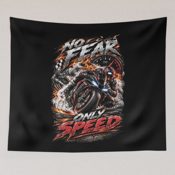 Item preview, No Fear One Speed Motorcycle Racing Design designed and sold by M. Mamdouh Artworks.
