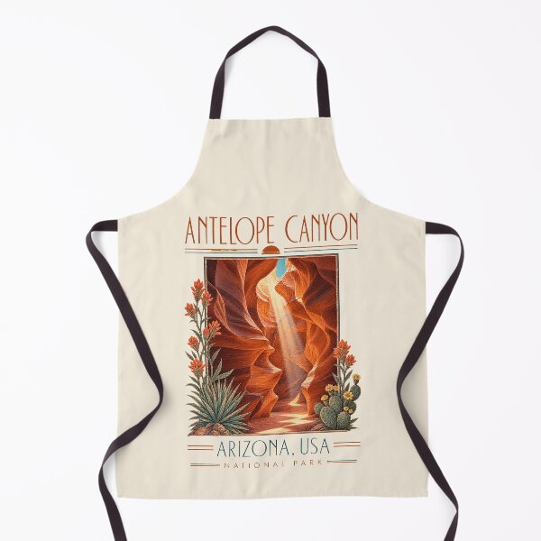 Item preview, Antelope Canyon, Arizona, USA [Vintage Illustration] designed and sold by elektronen.