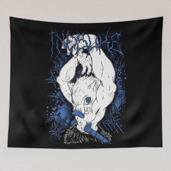 Item preview, Inosuke Hashibira – King of the Mountains designed and sold by ZORO MAZE.