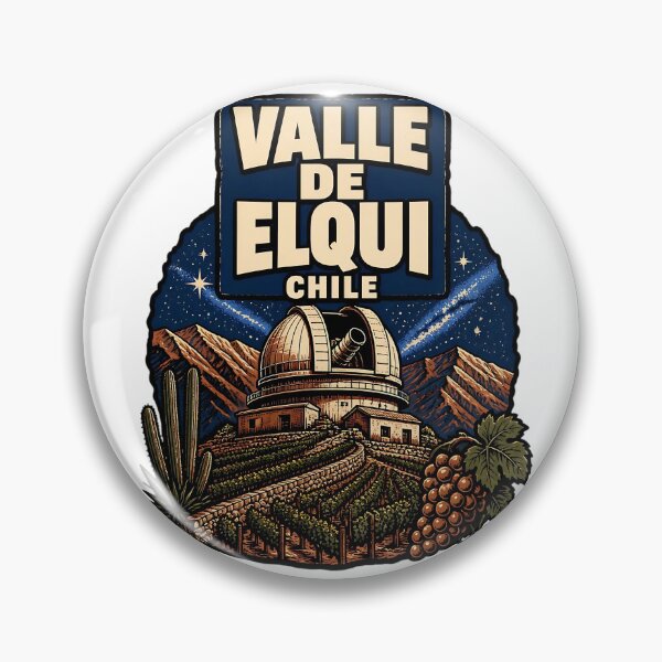 Item preview, Valle De Elqui Chile Vintage Travel Tourism designed and sold by TravelersGems.