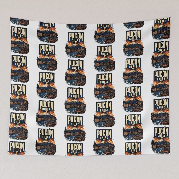 Item preview, Pucon Chile Vintage Travel Tourism designed and sold by TravelersGems.