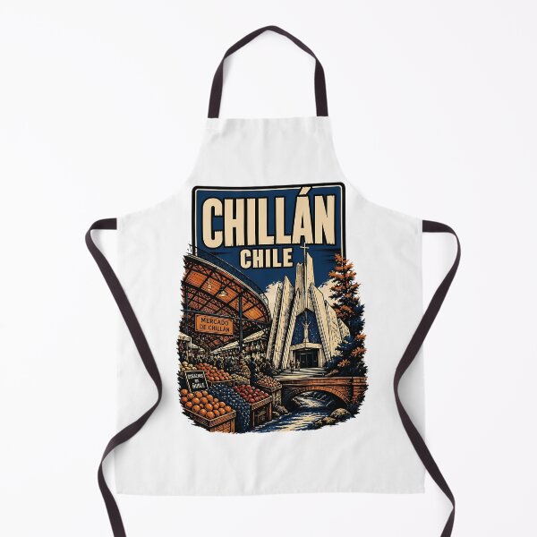 Item preview, Chillan Chile Vintage Travel Tourism designed and sold by TravelersGems.