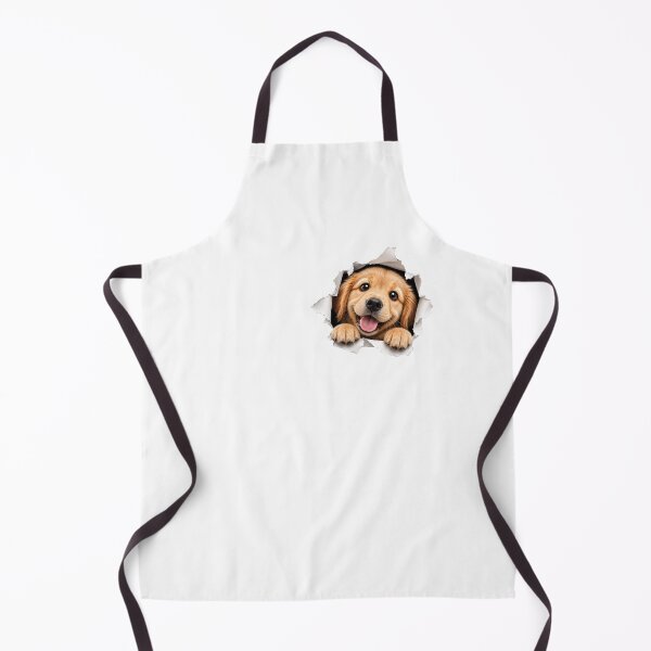 Item preview, Cute Golden Retriever Puppy Peekaboo designed and sold by Marty Mosaic.