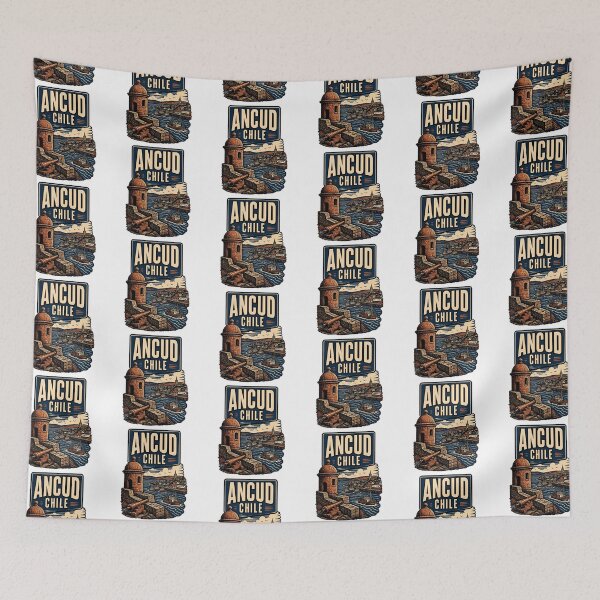 Item preview, Ancud Chile Vintage Travel Tourism designed and sold by TravelersGems.
