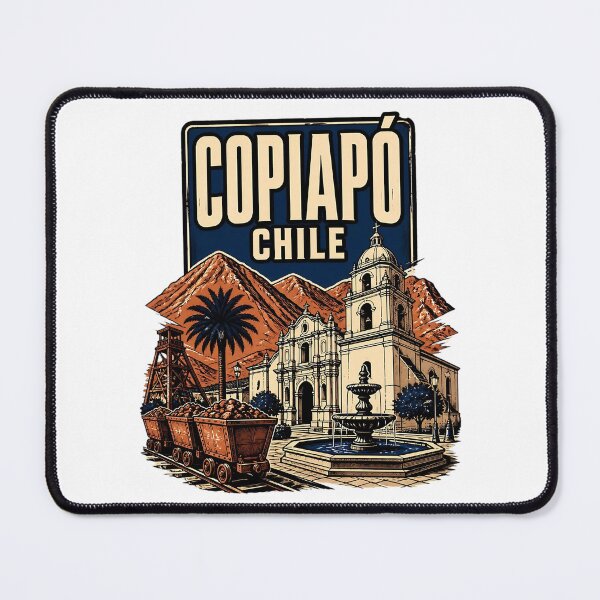 Item preview, Copiapo Chile Vintage Travel Tourism designed and sold by TravelersGems.