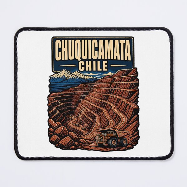 Item preview, Chuquicamata Chile Vintage Travel Tourism designed and sold by TravelersGems.