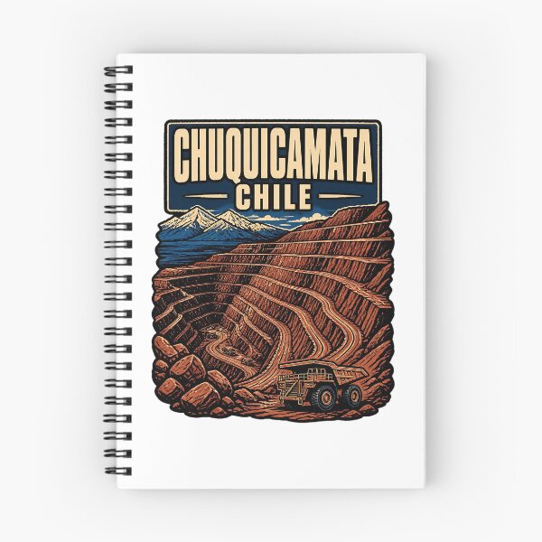 Item preview, Chuquicamata Chile Vintage Travel Tourism designed and sold by TravelersGems.