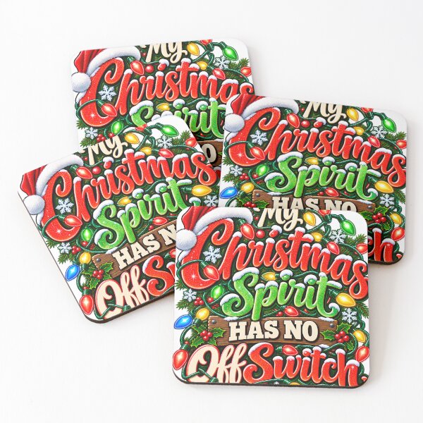 Item preview, My Christmas Spirit Has No Off Switch Christmas Lights Lover designed and sold by 198tees.